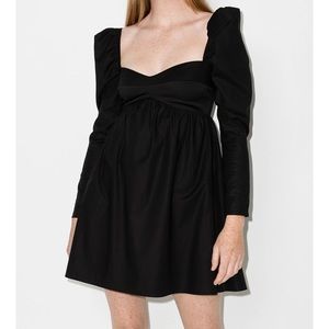 Reformation Kenzi puff-sleeve minidress